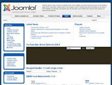 Tablet Screenshot of demo.joomler.net